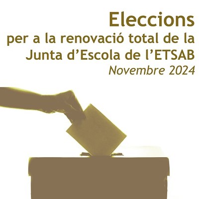 ELECCIONS JUNTA D'ESCOLA 2024