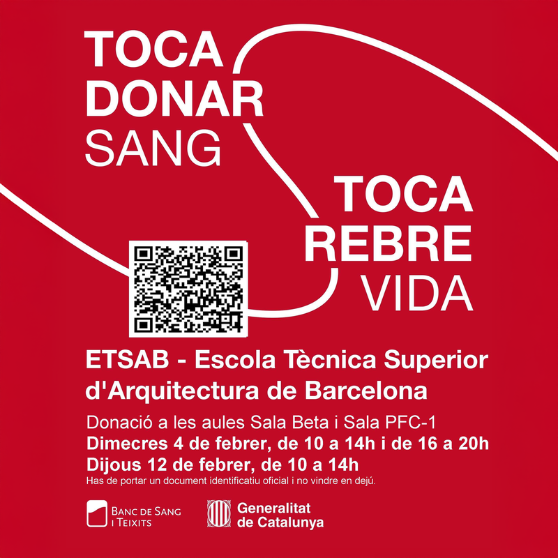 Donació de sang a l'ETSAB