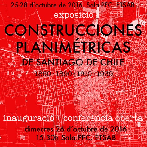 CONSTRUCCIONES PLANIMÉTRICAS DE SANTIAGO DE CHILE