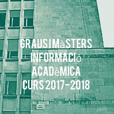 INFORMACIÓ ACADÈMICA CURS 2017-2018